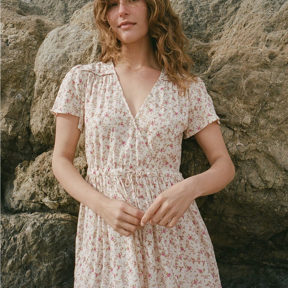 Christy Dawn Dawn Dress Tea Rose Size Small - EUC